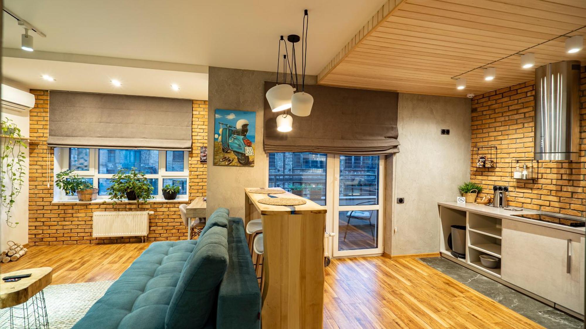 Loft Apartment Near Smart Plaza Polytech Kiev Eksteriør billede